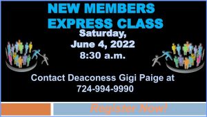 New Member Express Class