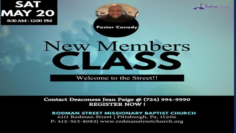 New Members Express Class
